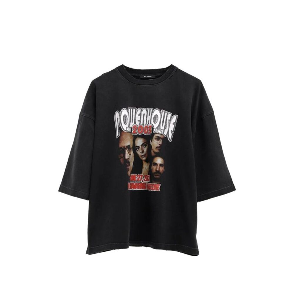 Willy Chavarria Black T-Shirts & Vests - T-Shirts Men